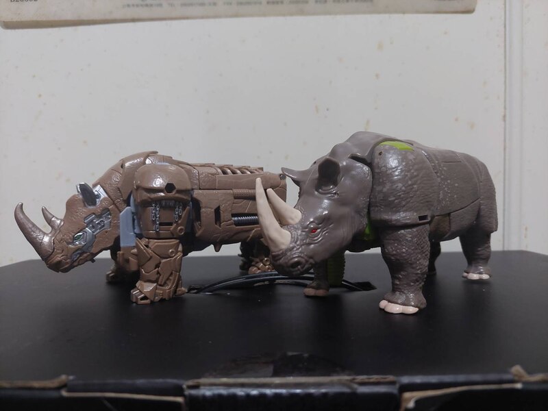In Hand Image Of Transformers Rise Of The Beasts Mainline Voyager Rhinox Toy  (11 of 26)